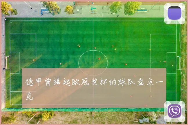 德甲曾捧起欧冠奖杯的球队盘点一览